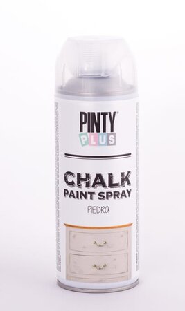 Peinture à la craie spray chalk 400ml Gris Pierre - Pinty Plus