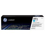 Hp 201a toner laserjet cyan authentique (cf401a) pour hp color laserjet pro m252/m274/m277