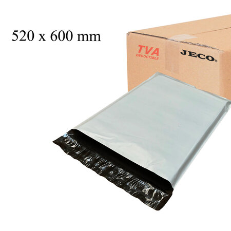 Lot de 400 - pochette vad plastique enveloppe plastique sac d'expédition 520x600mm 70 microns