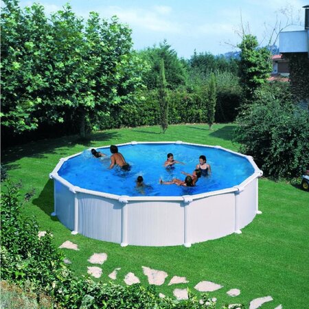 Kit piscine hors sol acier ø 550 cm