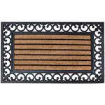 Esschert design paillasson caoutchouc 75 x 45 cm rb108