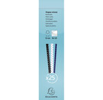 Boite 25 Reliures Spirales Plastique 16mm - Exacompta