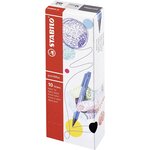 Stylo-feutre pointmax  gris très foncé x 10 stabilo
