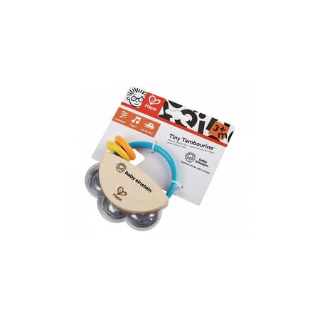 Hochet en bois musical Tiny tambourin