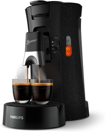 Machine À Café À Dosettes 1450W Noir