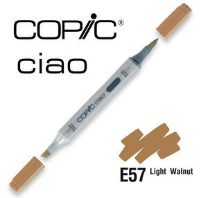 Marqueur à l'alcool Copic Ciao E57 Light Walnut