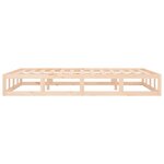 vidaXL Cadre de lit 140x200 cm Bois massif