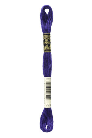 Fil Mouliné DMC Gold Concept 8M Col. 791 Broderie et Point de Croix