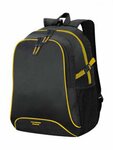Sac à dos loisirs - 27 litres - 7677 - Black jaune