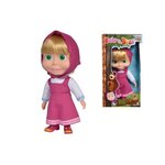 Masha poupee rire 30cm masha & michka - simba
