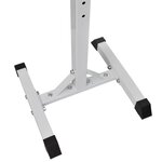 vidaXL Support d'haltères avec jeu d'haltères et de poids 60 5 kg