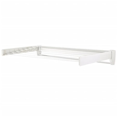 Leifheit Étendoir mural Telegant Plus 100 Blanc 83100