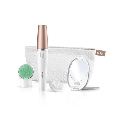 Braun facespa 851v 3en1 épilateur visage et brosse nettoyante