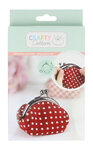 Kit complet Porte-Monnaie Rouge Pois