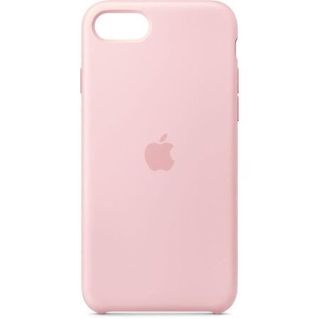 APPLE Coque pour iPhone SE Silicone - Rose des sables