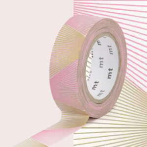Masking Tape MT oblique or - line gold