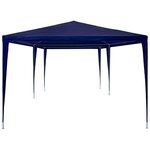 vidaXL Tente de réception 3x6 m PE Bleu