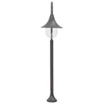 vidaXL Lampadaire de jardin E27 120 cm Aluminium Bronze