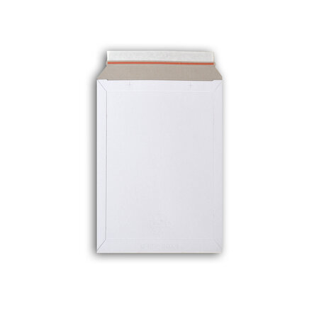 Lot de 50 enveloppes carton b-box 4 blanc format 250x353 mm