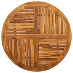 vidaXL Ensemble de salle à manger de jardin 5 Pièces Beige