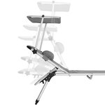 Tectake Transat de jardin Lorella  - gris tacheté