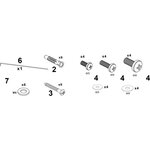 CONTINENTAL EDISON Support TV fixe TV 50-82 VESA 600*400 max 60 kg