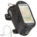 Tectake Étui a vélo pour Smartphone pour cadre de vélo, Imperméable - 20 x 9,5 x 10 cm