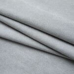 vidaXL Rideaux occultants avec crochets 2 Pièces Gris 140x225 cm