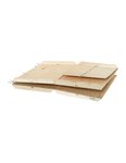 (lot  3 caisses) caisse bois contreplaqué mussy® - paquet de 3 755 x 590 x 490mm