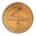 Mini médaille monnaie de paris 2007 - chaudes-aigues