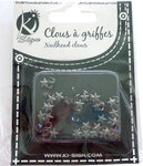 Clous rivet à griffes Étoile ø8mm Argenté 40 pièces