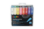 Marqueurs Posca PC1MC Pointe conique extra-fine Dark 16 pièces
