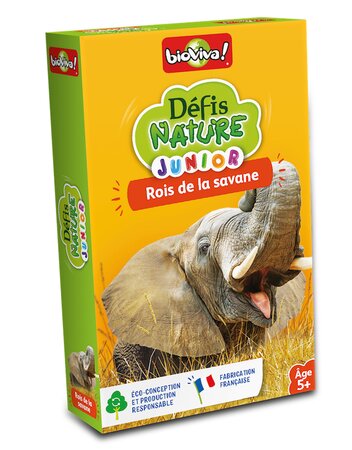 Defis nature junior Rois de la savane