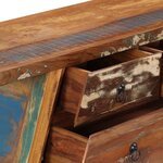vidaXL Table console 110x30x75 cm Bois solide de récupération
