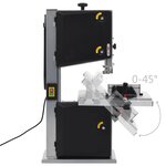 vidaXL Scie à ruban Largeur de coupe 245 mm
