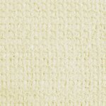vidaXL Voile d'ombrage 160 g/m² Crème 2 5x2 5x3 5 m PEHD