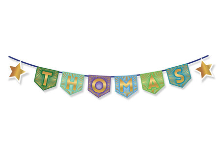 Guirlande prénom Thomas