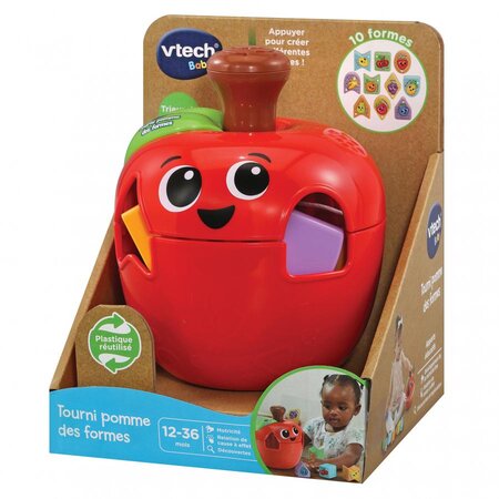 Tourni pomme des formes (plastique reutilise)