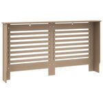 vidaXL Cache-radiateur 152x19x81 cm MDF