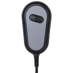 vidaXL Fauteuil de massage électrique Taupe Similicuir daim