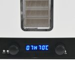 vidaXL Déshydrateur alimentaire avec 10 plateaux 550 W Blanc