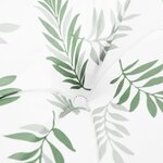 vidaXL Coussins de palette 2 Pièces motif de feuilles tissu Oxford
