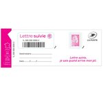 Carnet 5 timbres Marianne l'engagée - Lettre verte suivie