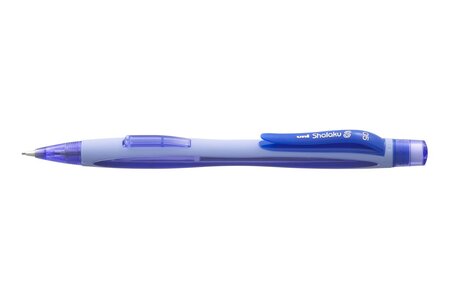 Porte-mines Avance latérale Shalaku S M5228 Grip 0,5mm Bleu Mauve UNI-BALL