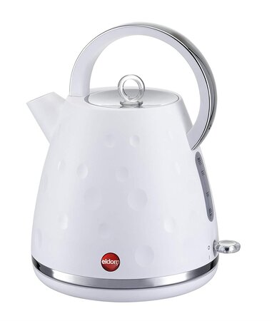 Bouilloire Sans Fil 1,7l 2000W Blanc ELDOM