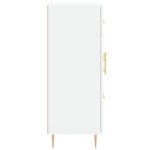vidaXL Buffet blanc 69 5x34x90 cm bois d'ingénierie