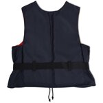 vidaXL Aide à la flottabilité 4 Pièces 50 N 70-90 kg Bleu marine
