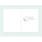Carte très sincères condoléances - draeger paris