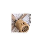 Ventilateur Sur Pied 40cm De Diamètre, Design Tendance Bois, Structure Ewt - Woodairs