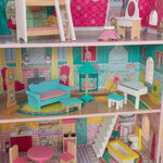KidKraft Maison de poupées à 3 étages Abbey Manor 60 58x32 77x71 76 cm
